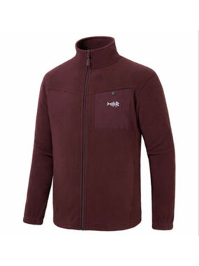 NEW Bassdash Men’s AllDay Full Zip Fleece Jacket XL